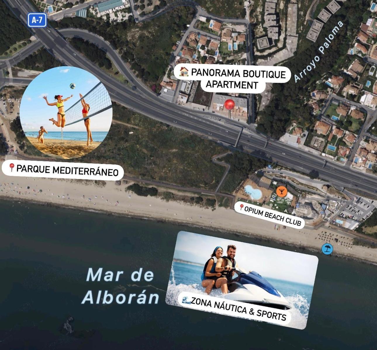 Frente A La Playa Apartamento Boutique En マルベーリャ エクステリア 写真